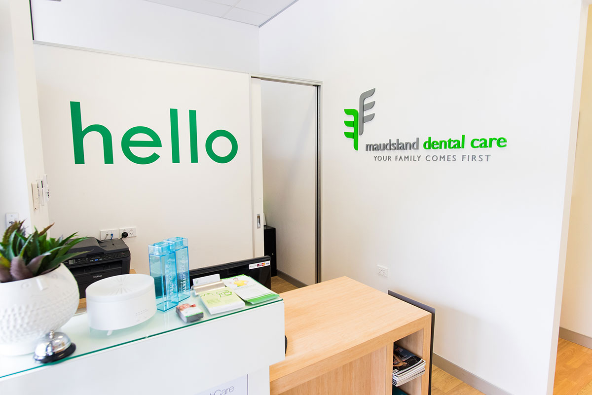 maudsland dental care front desk